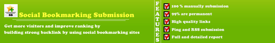 social bookmarking submission